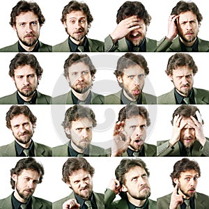 Facial expressions photo