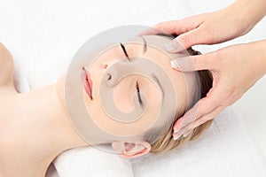 Facial massage photo