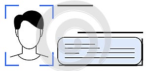 Facial Recognition with User Information Card for Identification and Access Systems