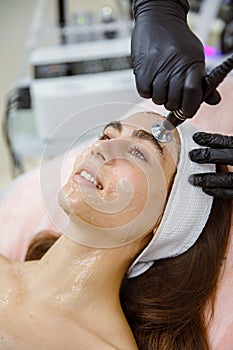 Facial rejuvenation, lifting procedure, Skin exfoliation