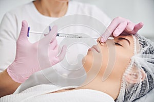 Facial shape modification with modern injection technology