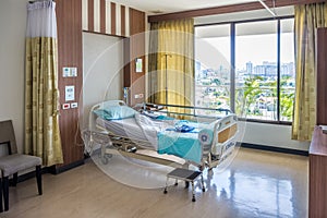 Facilities in an inpatient room