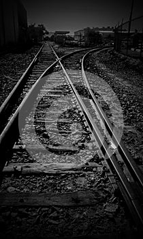 Facing decisions.. crossing the tracks