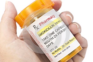 Facsimile Amoxicillin Prescription