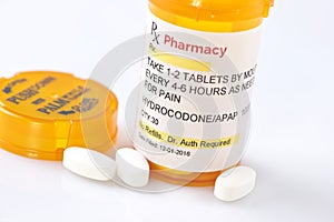 Facsimile Hydrocodone Prescription