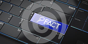 Fact - modern computer keyboard