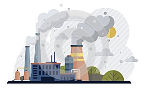 Factories. Factories metaphor is ballet, each movement step in choreography industrialized creation photo