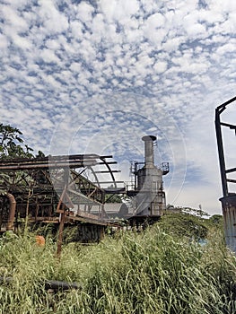 Factory abandoned aesthetic photo