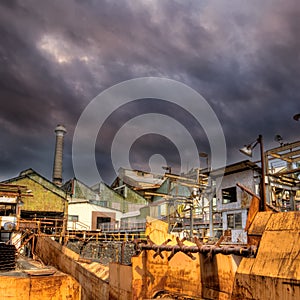 Factory of abandonment