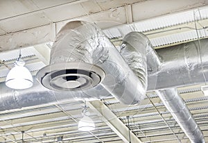 Factory Air Conditioning Vent And Ducts