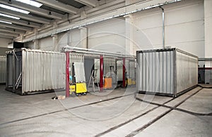 Factory: biogas energetic valorization