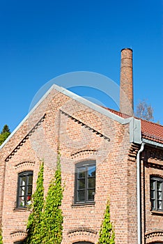 Factory Building and Chimney