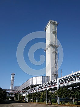 Factory chimney