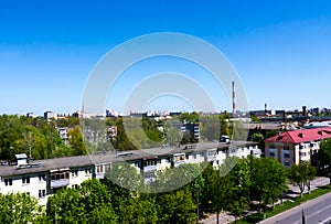 The Factory chimneys.