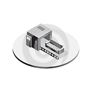 Factory Conveyor System isometric