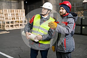 Factory Engineers in Workshop