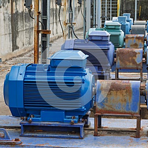 Factory equipment motor industrial