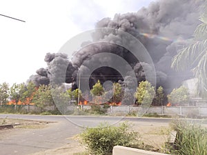 Factory fire Vadodara