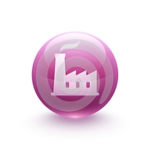 Factory icon sphere