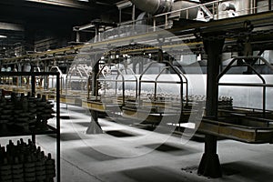 Factory interior