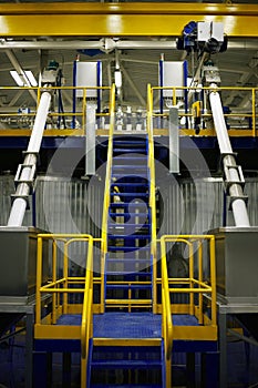 Factory interior