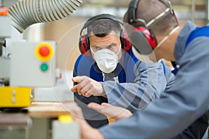 factory job done by two men