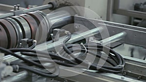 Factory manufacturing equipment. Manufacturing machine. Industry production