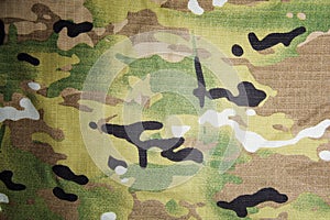 Factory material ripstop, camouflage texture background. Top view, Copyspace for text