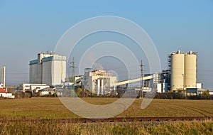 Factory plant industrial landscape