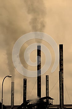 Factory pollution