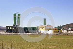 Factory processing of cereals