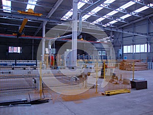 Factory production beams