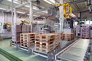 Factory - Production of cardboard foodstuff containers