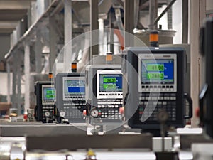 Factory production line photo