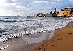 Factory ruins, Avola, Sicily (Italy)