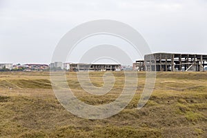 Factory ruins at the edge of Calarasi city