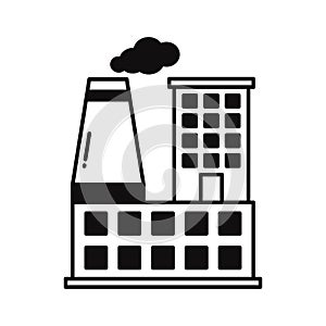 Factory  Vector Icon which can easily modify or edit