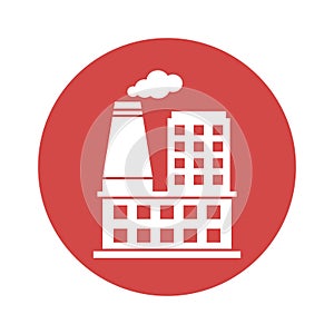 Factory Vector Icon which can easily modify or edit