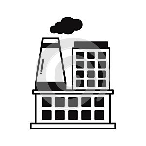 Factory Vector Icon which can easily modify or edit
