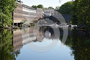 Factory on water Milford, NH