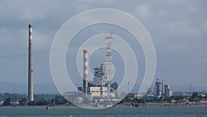 Factory and it& x27;s chimneys