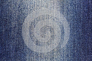 faded blue denim fabric texture background