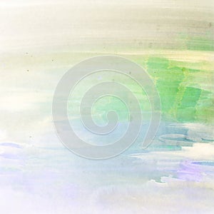 Faded Watercolors Smear Paint Pastels Background