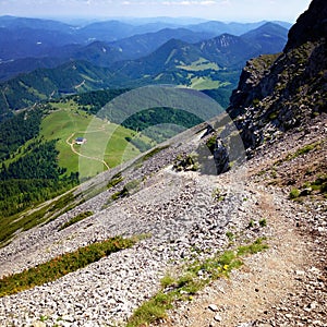 Fadensteig at Schneeberg, Lower Austria