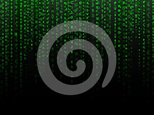 Fading Data Background