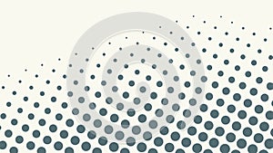 Fading Halftone Dot Pattern, Abstract Gradient Texture, vector design Generative AI