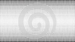 Fading Halftone Squares Pattern Texture Background