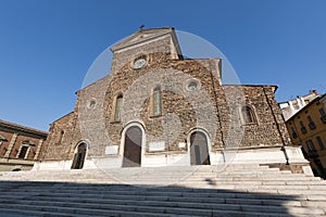Faenza (Emilia-Romagna, Italy) - Cathedral facade
