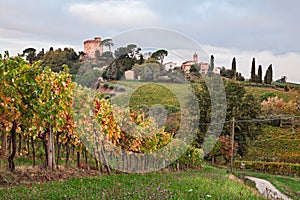 Faenza, Ravenna, Emilia Romagna, Italy: landscape at sunrise of photo