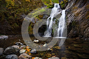 Faery Falls in Shasta-Trinity National Forest, Northern California